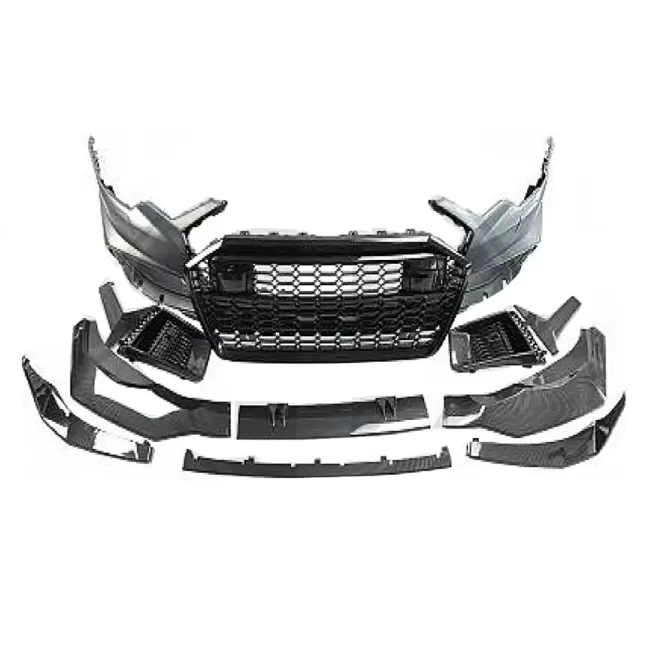 Front Bumper suitable for Audi A6 C8 4K (2018-up) Racing Look