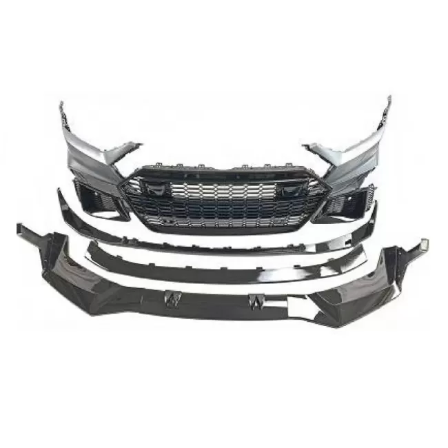 Front Bumper suitable for Audi A7 C8 4K (2018-Up) RS7 Design