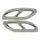 Muffler Tips suitable for Mercedes C-Class W205 S65 E65 GLE W166 X166 GLC W253 Sport Design