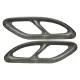 Muffler Tips suitable for Mercedes C-Class W205 S65 E65 GLE W166 X166 GLC W253 Sport Design