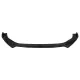 Front Bumper Lip Extension Spoiler with Rear Bumper Extension Splitter suitable for VW Golf 7.5 GTI (2017-2020) Black
