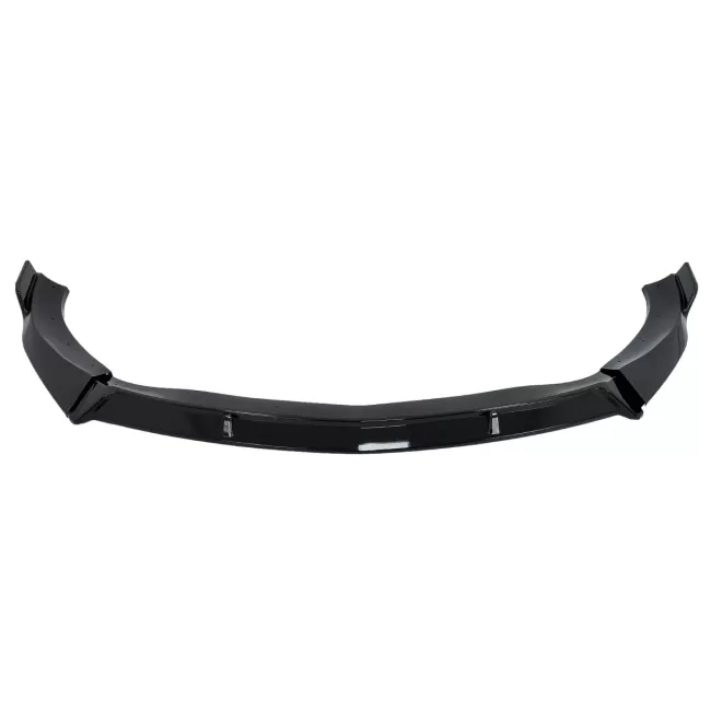 Front Bumper Spoiler Lip Extension suitable for Mercedes CLA C117 X117 Sport Line (2016-2018) Piano Black