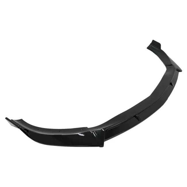 Front Bumper Spoiler Lip Extension suitable for Mercedes CLA C117 X117 Sport Line (2016-2018) Piano Black