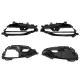 Side Grilles Cover Frames suitable for Mercedes A Class W176 (2012-2018) Facelift A45 Design