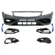 Side Grilles Cover Frames suitable for Mercedes A Class W176 (2012-2018) Facelift A45 Design