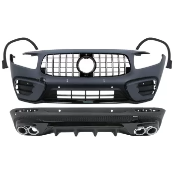 Body Kit suitable for Mercedes GLB X247 (2019-2023) GLB35 Design Twin Round Exhaust Muffler Tips