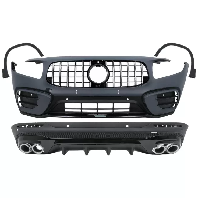 Body Kit suitable for Mercedes GLB X247 (2019-2023) GLB35 Design Twin Round Exhaust Muffler Tips