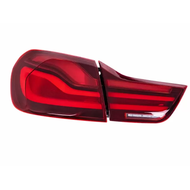 LED Taillights suitable for BMW 4 Series F32 F33 F36 M4 F82 F83 (2013-03.2019) Red Black