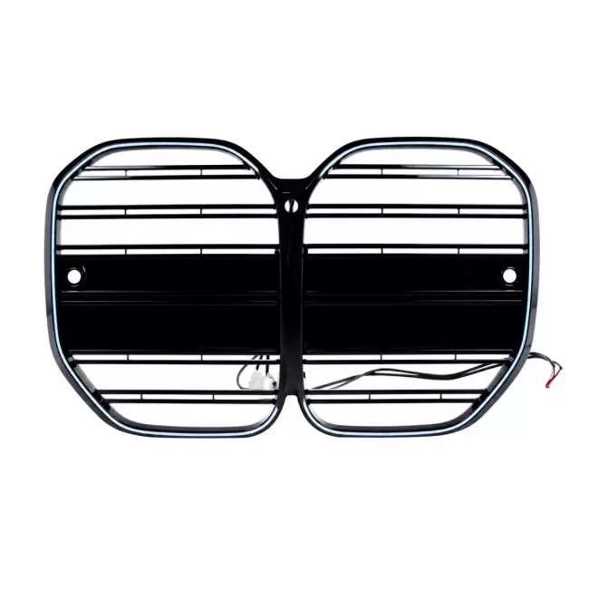 Central Kidney Grille with LED suitable for BMW 4 Series G22 Coupe G23 Cabrio (2020-2025)