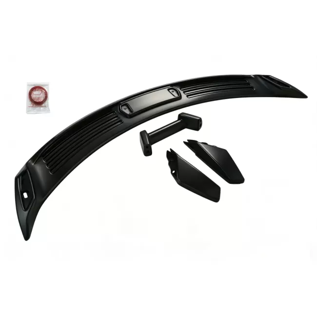 Trunk Boot Spoiler Wing suitable for Ford Mustang Mk6 VI Sixth Generation (2015-2023) GT500 Design Black