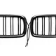 Central Kidney Grilles with LED suitable for BMW 3 Series F30 F31 (2011-2019) Double Stripe