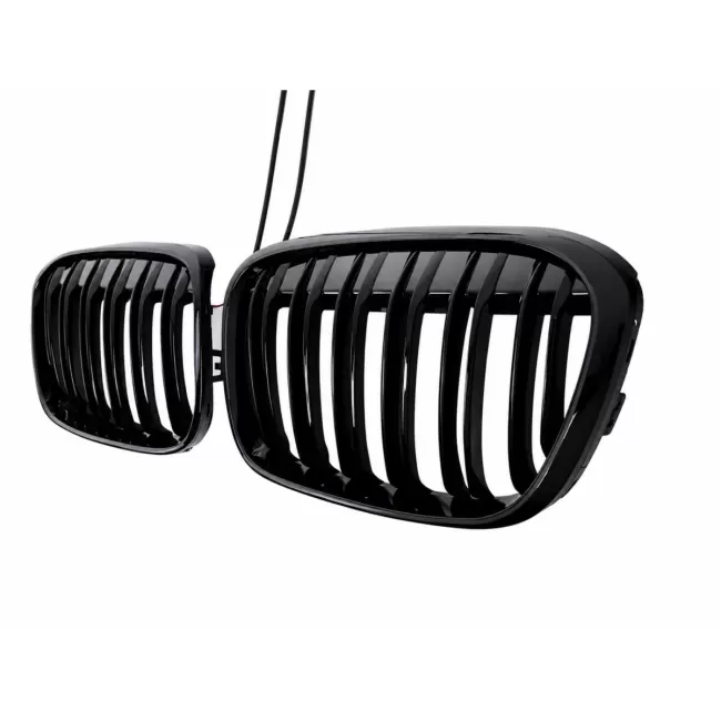 Central Kidney Grilles with LED suitable for BMW X1 F48 Pre-LCI X1L F49 (06.2015-2019)
