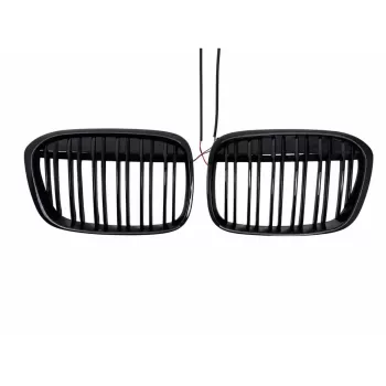 Central Kidney Grilles with LED suitable for BMW X1 F48 Pre-LCI X1L F49 (06.2015-2019)