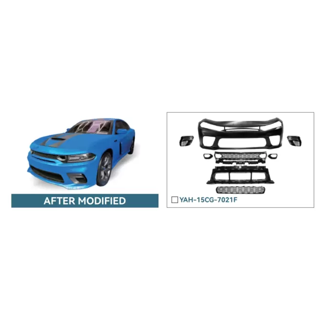 Front Bumper Assembly suitable for Dodge Charger LD (2021-) S Design
