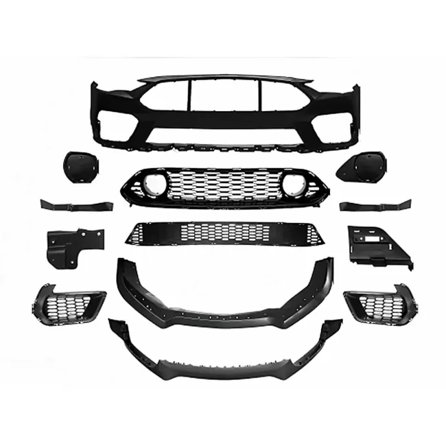 Front Bumper suitable for Ford Mustang Mk6 VI Sixth Generation Facelift (2018-2022)