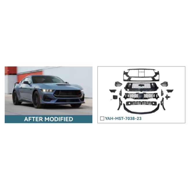 Front Bumper suitable for Ford Mustang Mk7 VII Seventh Generation (2023 up) GT500 Design