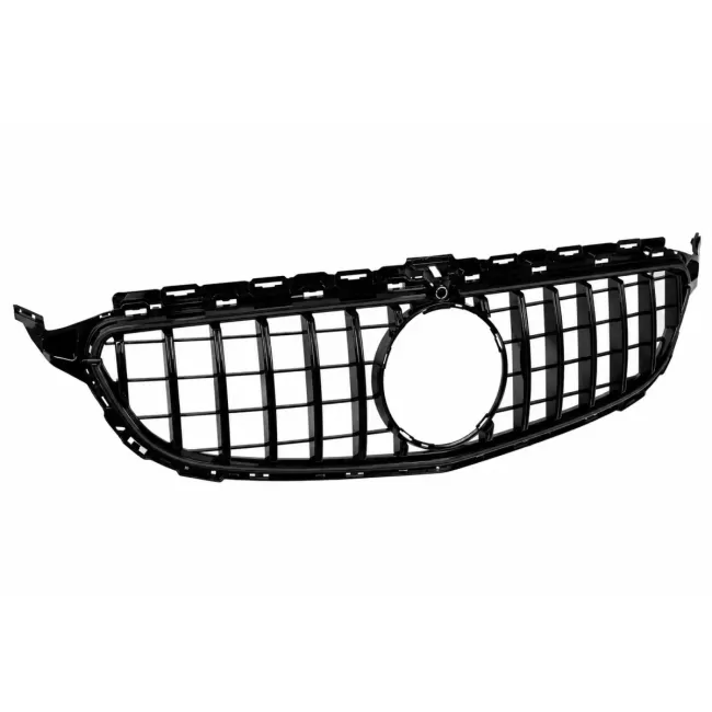 Central Grille with LED suitable for Mercedes C-Class W205 S205 C205 (2014-2020) GTR Design