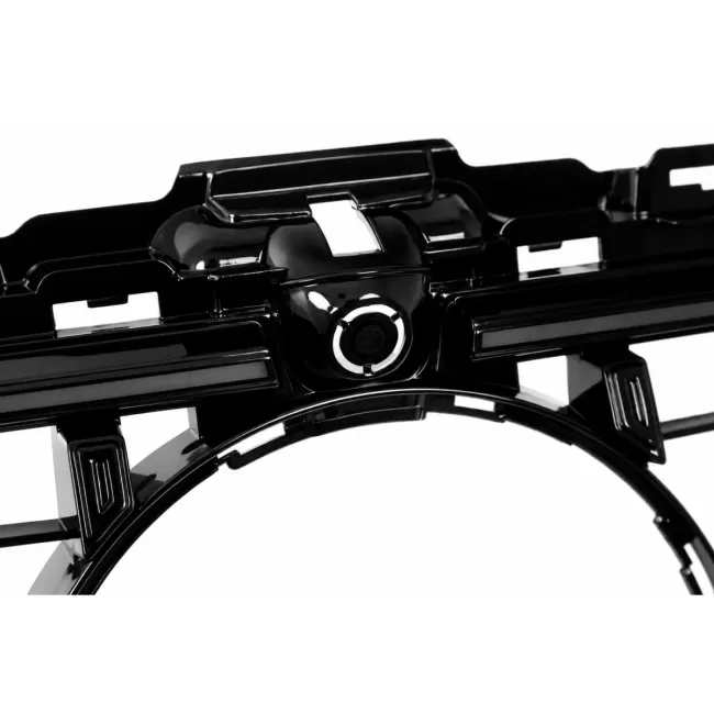 Central Grille with LED suitable for Mercedes C-Class W205 S205 C205 (2014-2020) GTR Design