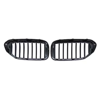 Central Kidney Grilles suitable for BMW 5 Series G30 G31 Sedan Touring (2017-2019) Piano Black