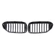Central Kidney Grilles suitable for BMW 5 Series G30 G31 Sedan Touring (2017-2019) Piano Black