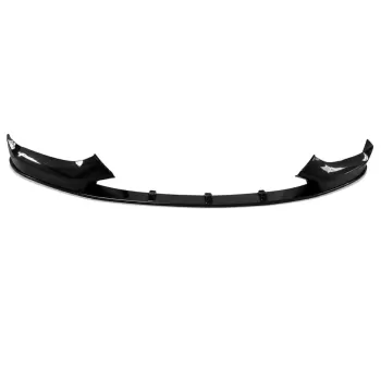 Front Bumper Lip Spoiler suitable for BMW 1 Series F20 F21 LCI (2015-2019) Hatchback M Sport Piano Black