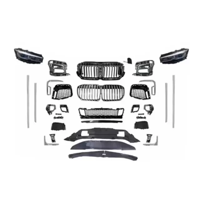 Body Kit suitable for BMW 7 Series F01 (2008-2015) Conversion to G12 Facelift Design