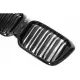 Central Kidney Grille suitable for BMW X3 G01 LCI X4 G02 LCI (2021-2025) Double Stripe Piano Black