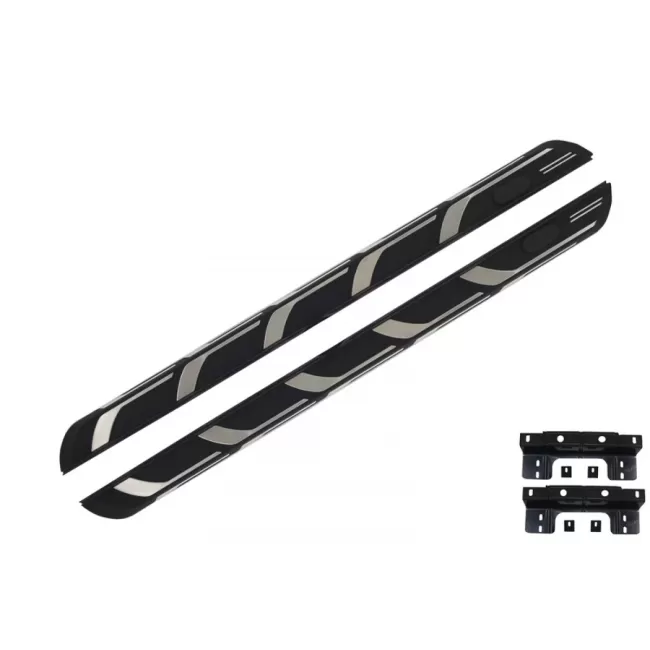 Running Boards Side Steps suitable for Audi Q7 4M (2016-) Off-Road SUV