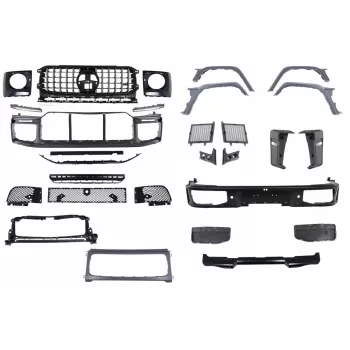 Conversion Body Kit suitable for Mercedes G-Class W465 (2024-up) G63 B-Look Chrome Grille