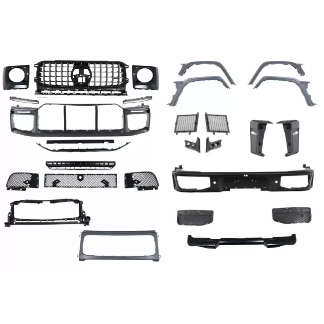 Conversion Body Kit suitable for Mercedes G-Class W465 (2024-up) G63 B-Look Chrome Grille