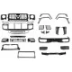 Conversion Body Kit suitable for Mercedes G-Class W465 (2024-up) G63 B-Look Chrome Grille