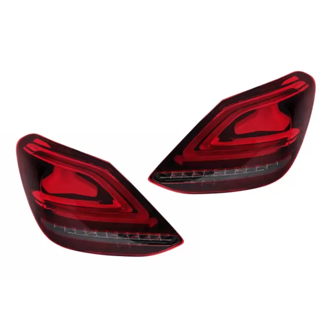 Full LED Taillights suitable for Mercedes C-Class W205 Limousine (2014-2018)