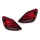Full LED Taillights suitable for Mercedes C-Class W205 Limousine (2014-2018)