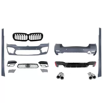Complete Body Kit suitable for BMW 5 Series G30 (2017-2019) Conversion to G30 M5 LCI Design 2020