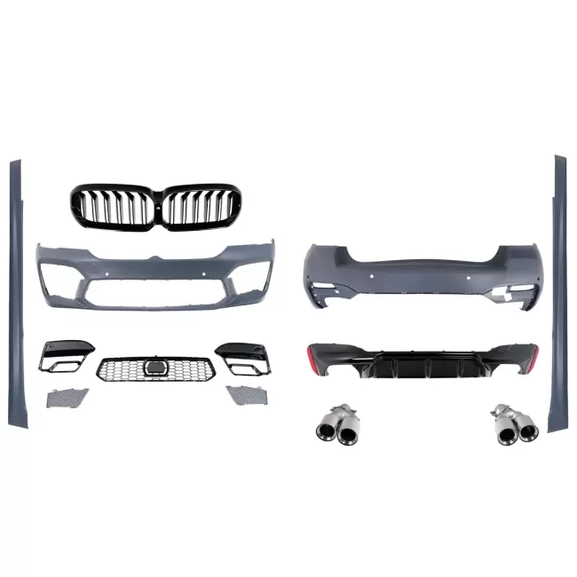 Complete Body Kit suitable for BMW 5 Series G30 (2017-2019) Conversion to G30 M5 LCI Design 2020