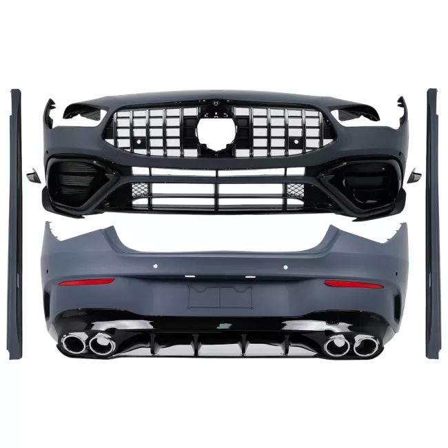 Body Kit suitable for Mercedes CLA C118 Sedan X118 Shooting Brake (2019-05.2023) CLA45 Design