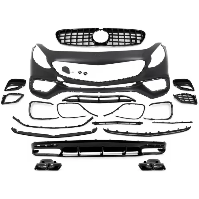Body Kit suitable for Mercedes S-Class Coupe C217 (2015-2021) S65 Design Black