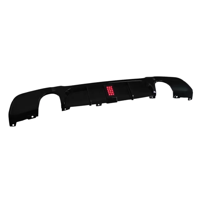Rear Bumper Diffuser with LED suitable for BMW 3 Series E90 E91 (2004-2012)