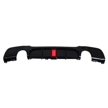 Rear Bumper Diffuser with LED suitable for BMW 3 Series E90 E91 (2004-2012)