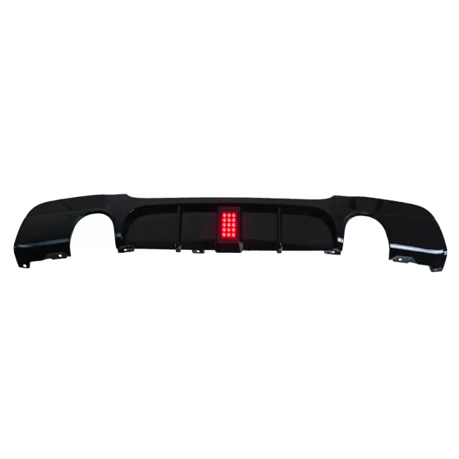 Rear Bumper Diffuser with LED suitable for BMW 3 Series E90 E91 (2004-2012)