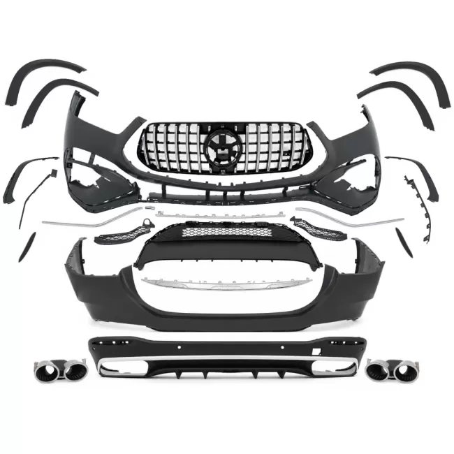 Complete Body Kit suitable for Mercedes GLE SUV Coupe C167 (2020-06.2023) GLE 53 Design