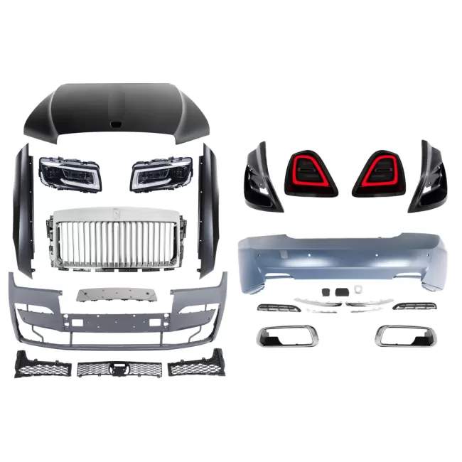 Complete Body Kit suitable for Rolls Royce Ghost (2009-2014) Conversion to 2025 design