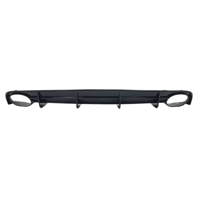 Rear Bumper Valance Diffuser suitable for Audi A6 4G Facelift (2015-2018) RS6 Design only S-Line Bumper