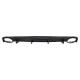 Rear Bumper Valance Diffuser suitable for Audi A6 4G Facelift (2015-2018) RS6 Design only S-Line Bumper
