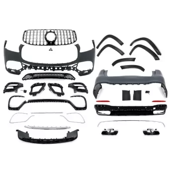 Complete Body Kit suitable for Mercedes GLS SUV X167 (2019-2023) GLS63 Design