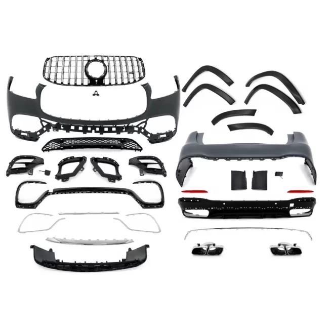 Complete Body Kit suitable for Mercedes GLS SUV X167 (2019-2023) GLS63 Design
