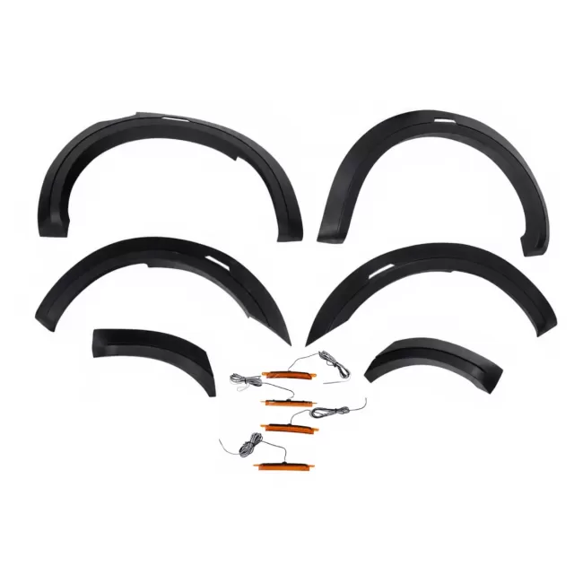 Wheel Arches Fender Flares suitable for Ford Ranger (2015-2021) with LED