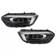 Full LED Headlights suitable for Mercedes A-Class W177 V177 (2018-2022) Conversion from Halogen to LED