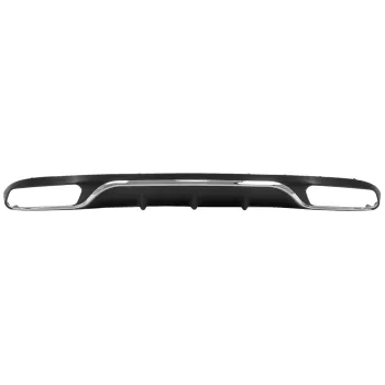 Rear Bumper Air Diffuser suitable for Mercedes E-Class W213 S213 Standard (2016-2019) E63 Design Chrome Edition