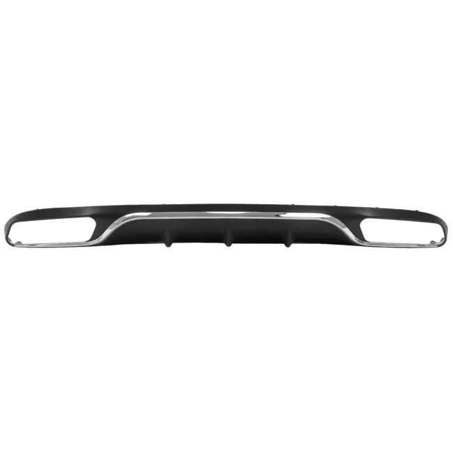 Rear Bumper Air Diffuser suitable for Mercedes E-Class W213 S213 Standard (2016-2019) E63 Design Chrome Edition